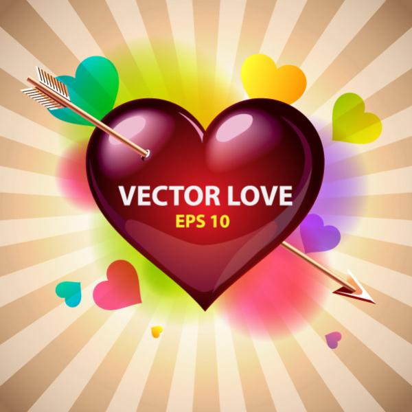 หัวใจ vector love